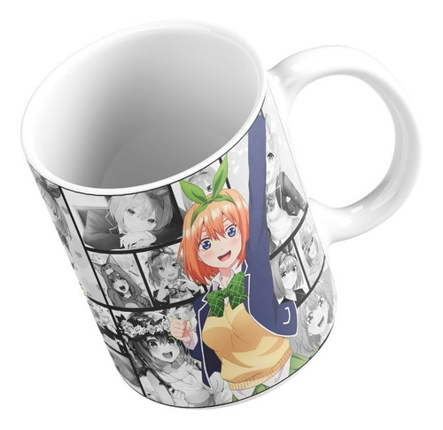 Taza Mug 11oz Anime Yotsuba Nakano Go Toubun No Hanayome