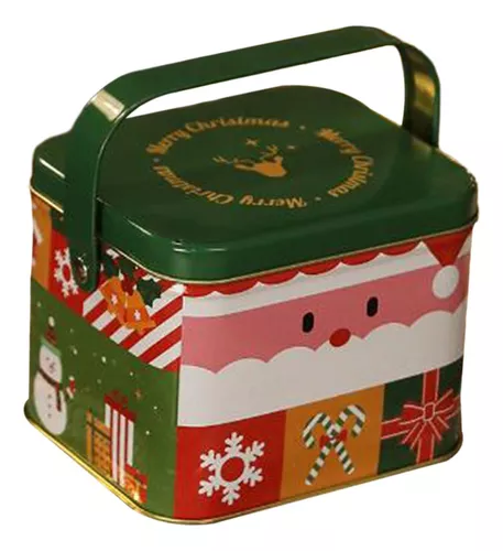 Empaques akanta - Hermosas cajas metalicas navideñas 10x7x2🦌🦌🦌☃️☃️☃️