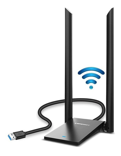 Adaptador Sem Fio Mt7612un 1300mbps Wi-fi Pentest Kali Linux