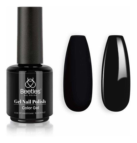 Beetles - Esmalte De Uas En Gel, 1 Unidad, 15 Milmetros, Col