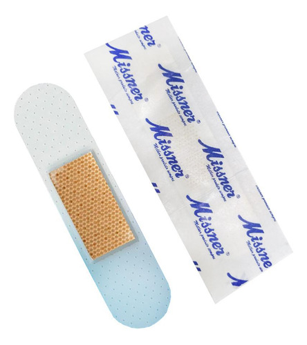 Curativo Flexível Transparente Band Aid Missner 80 Unidades