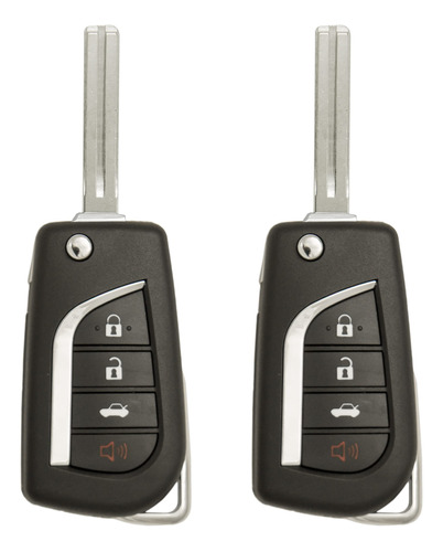 Reemplazo De Llave Remota Plegable Sin Llave Keyless2go