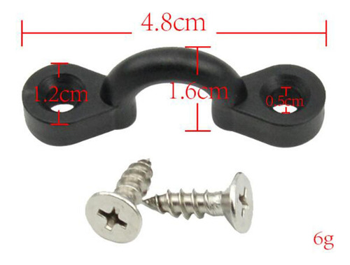 For 4 Kayak Asa Hebillas Cubierta Cuerda De De Ojo De 10