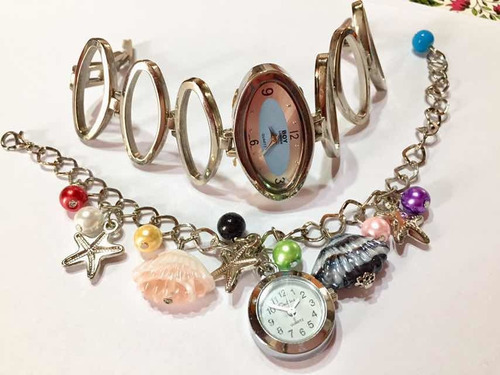 2 Relojes Pulsera Día De La Mujer