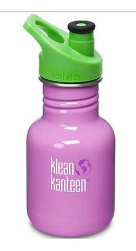 Klean Kanteen Botella 350 Ml 12oz Infantil Kid Acero Lila