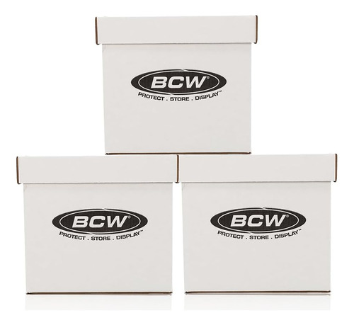 Caja De Almacenamiento De Discos De Vinilo Bcw De 3 Quilates