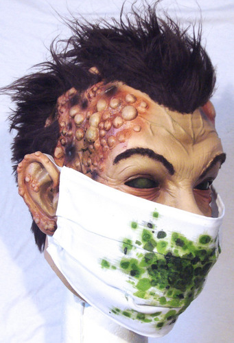 Máscaras Látex Zombie Paciente Cero Disfraz Halloween
