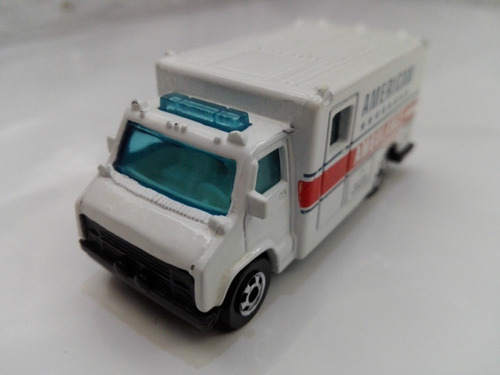 Hot Wheels - Ambulance De 1989 1a Edicion Malaysia #3