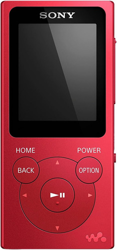 Reproductor De Mp3 Sony Nwe394/r, Lcd De 1,77 Pulgadas, 8 Gb