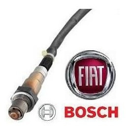 Imagen 4 de 6 de Sonda Lambda Bosch - Fiat Qubo - Motor 1.4 8v - Sensor De Oxigeno De 4 Cables - 1628
