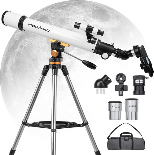 Telescopio Refractor Hawkko 70700 C/ Tripode Ideal Princip