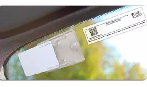 Imagen 4 de 4 de Porta Tarjetas Gafete Paq. 6 Piezas Para Carro Holder