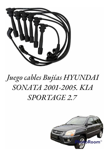 Juego Cable Bujías Sonata 2001-2005 Sportage 2.7