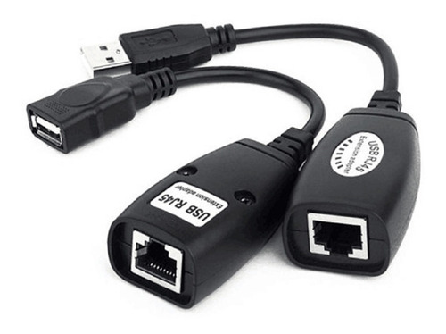 Cable Extension Extender Usb Por Red Rj45 Hasta 45 Metros