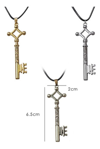 Collar Llave Del Sotano Eren Jaeger Shingeki No Kyojin