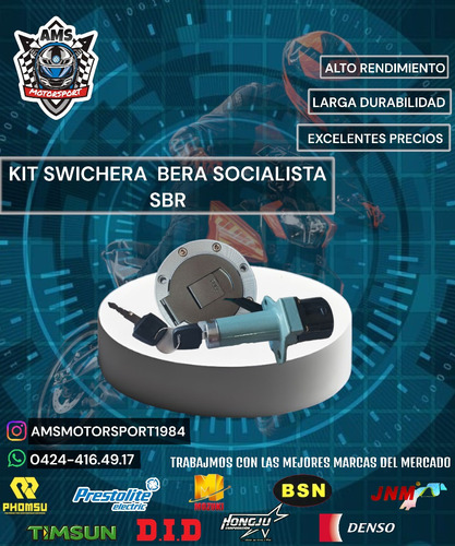 Kit Swichera Bera Socialista Sbr 