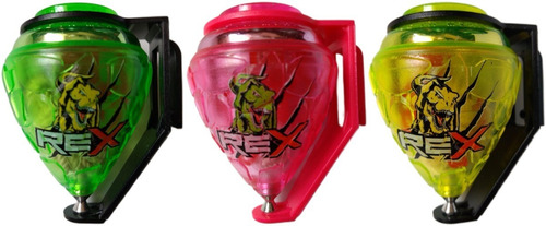 Trompo Cometa Rex - 10 Piezas - Colores Surtidos
