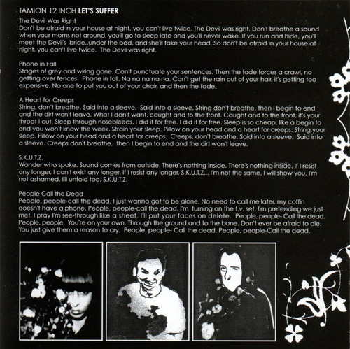 Cd Let's Suffer (tamion 12 Inch) Estándar