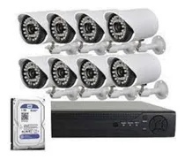 Comprar Sistema Vigilancia Dvr Cctv 8 Camaras Fhd+ Disco Duro 1tb