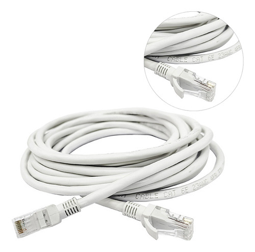 Cable Ethernet Cat6 De 15 Metros, Cable De Red, Cable Puente