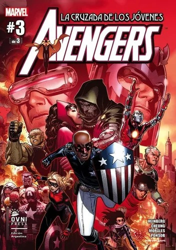 Comic La Cruzada De Los Jóvenes Avengers Num 3  Marvel Ov 
