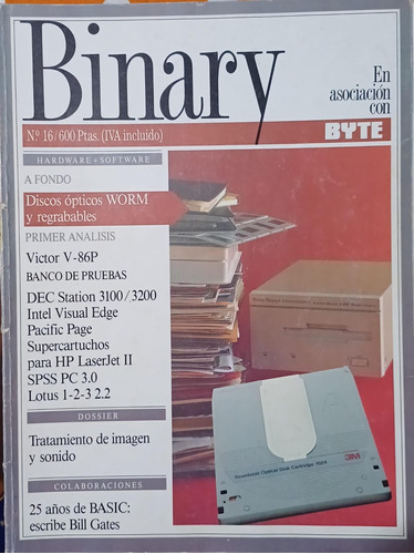  Revista Binary España N° 16 1990