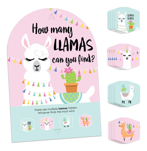 Big Dot Of Whole Llama Fun - Llama Fiesta Baby Shower O Fies