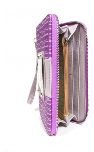 Imagen 3 de 7 de Billetera Mujer Juanita Jo Hand Pocket 30100 Monogram Jj