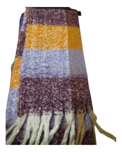 Bufanda Maxi Encharpe De Colores Invierno Moda