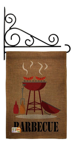 Breeze Decor Juego De Bandera De Jardín Para Barbacoa, De De