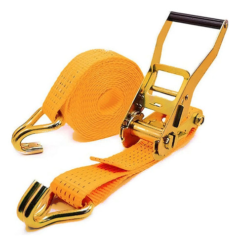 Cinta Eslinga Para Amarre Con Rachet 1,5 PuLG X 6 Metros