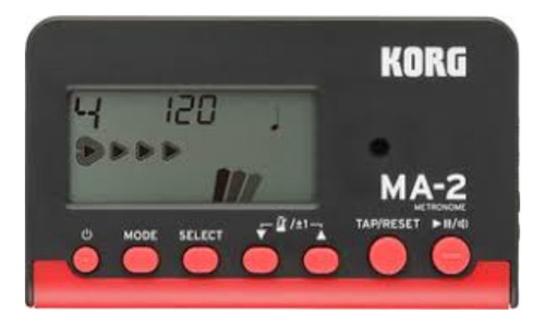 Metronomo Digital Korg Ma2 Bkrd