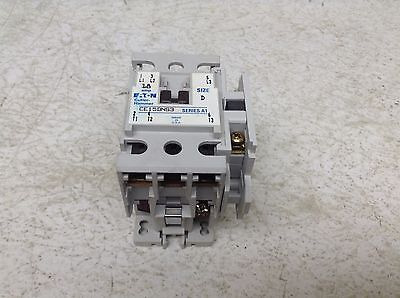 Cutler Hammer Ce15dns3 18 Amp Size D Motor Starter 110/1 Ssx