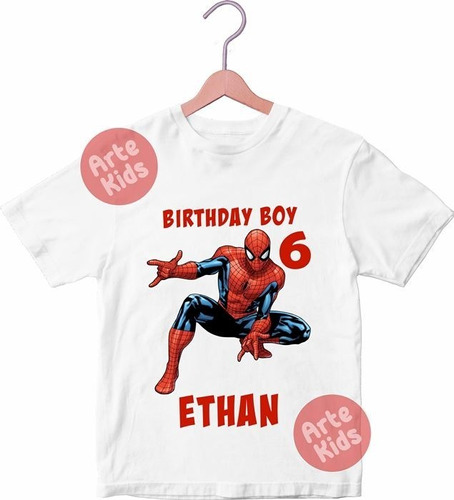 Polo Spiderman Cumpleaños