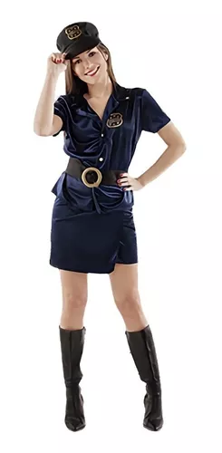 Disfraz Mujer Policía Adolescentes Adultos Candela
