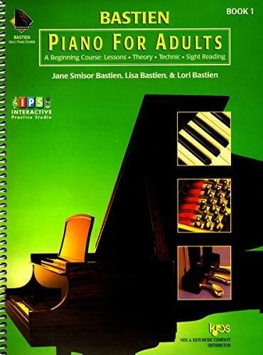 Kp1 - Bastien Piano For Adults Book 1 - Book With...