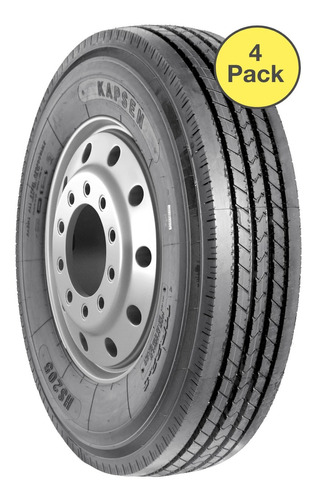 Paq 4 Llantas Kapsen Hs205 225/70r19.5 128/126m 14pr Bsw 