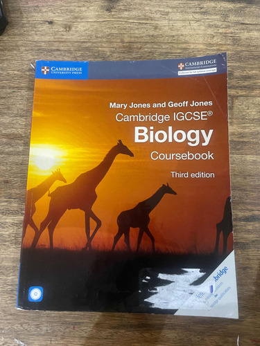 Cambridge Igcse Biology Coursebook Third Edition