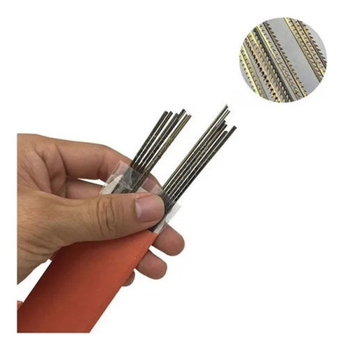 Kit De Marco De Sierra De Joyero Ajustable Portátil Con 144