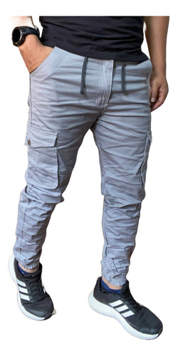 Pantalón Drill, Jogger Cargo, Táctico, Militar 