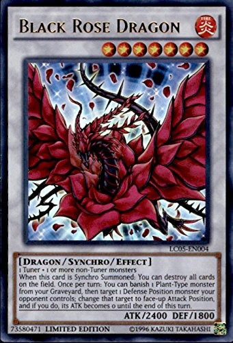 Yu-gi-oh! - Negro Rose Dragon (lc05-en004) - Legendary Colle