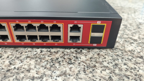 Switch 24p Poe+ 2 Sfp Aritech Ifs