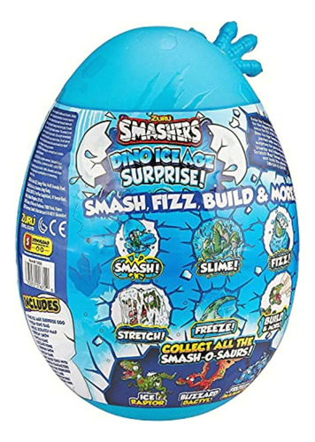 Smashers Dino Ice Age Mammoth Series 3 De Zuru Surprise Egg