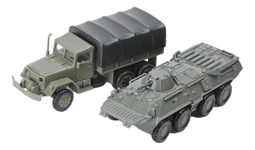 Modelo De Camión Y Vehículo M35 De Plástico A Escala 1/72