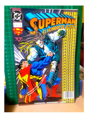 Comic Superman. El Hombre De Acero. Tomo 4
