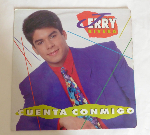 Vinilo Lp Jerry Rivera Cuenta Conmigo Macondo Records