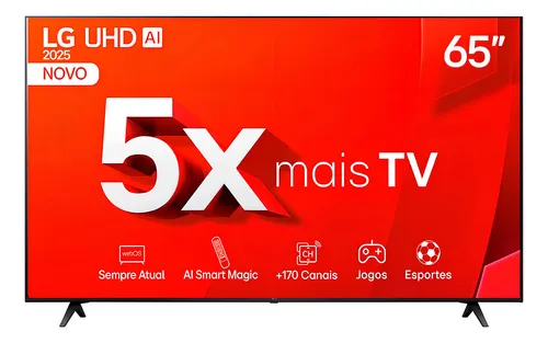 Smart Tv LG 65'' 4k Ultra Uhd Pro Led Hdr Thinq Ai Alexa