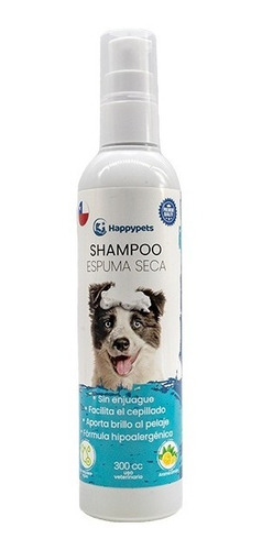 Shampoo Seco Espuma Para Perros Y Gatos