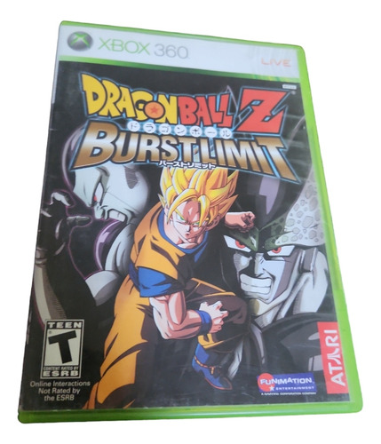 Dragon Ball Z Burstlimit Xbox 360 Fisico (Usado)