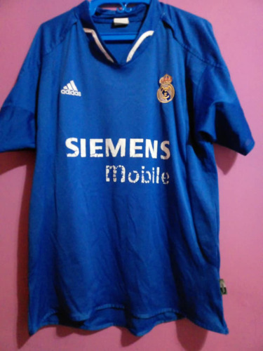 Camiseta Del Real Madrid Temp 2004 Visitante